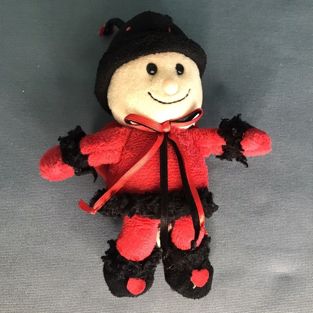 Burton & Burton 2009 7.5" Ladybug Plush Red Black - Picture 2 of 3